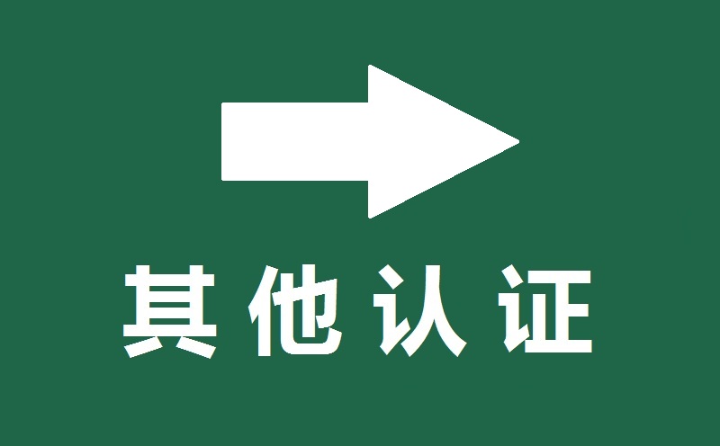 其他认证